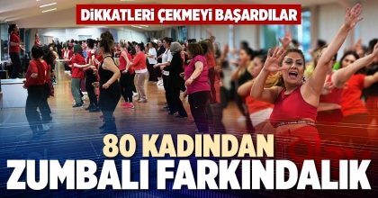80 KADINDAN ZUMBALI FARKINDALIK