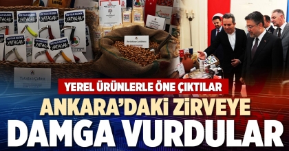 ANKARA’DAKİ ZİRVEYE DAMGA VURDULAR