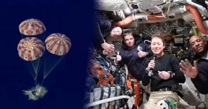 ARTEMİS II DÜNYA'YA DÖNDÜ