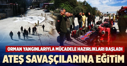 ATEŞ SAVAŞÇILARINA EĞİTİM