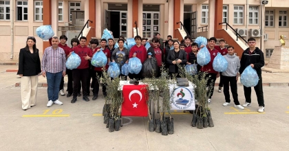 PAMUKKALE BELEDİYESİ’NDEN ÖRNEK PROJE: ATIKLAR FİDANA DÖNÜŞTÜ