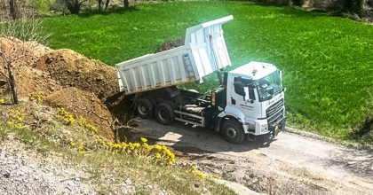 ÇAMELİ’DE ASFALT SEFERBERLİĞİ BAŞLADI