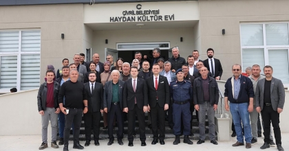 ÇİVRİL’DE MUHTARLAR BULUŞTU
