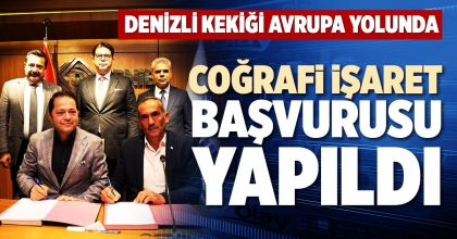 COĞRAFİ İŞARET BAŞVURUSU YAPILDI