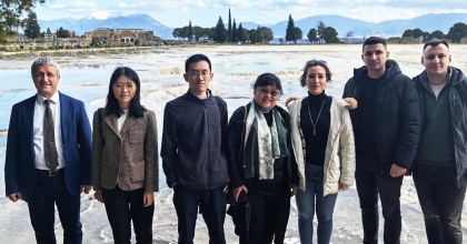 DENİZLİ'DE ÇİN HALK CUMHURİYETİ HEYETİ AĞIRLANDI