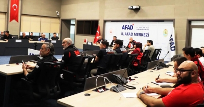 DENİZLİ’DE TATBİKAT İÇİN HAZIRLIKLAR BAŞLADI