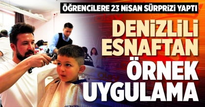 DENİZLİLİ ESNAFTAN ÖRNEK UYGULAMA