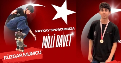 DENİZLİLİ KAYKAYCI RÜZGAR MİLLİ DAVET ALDI