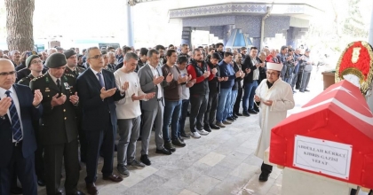 DENİZLİLİ KIBRIS GAZİSİ SON YOLCULUĞUNA UĞURLANDI