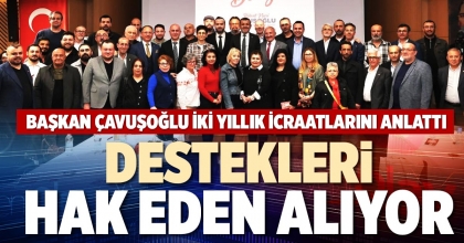 DESTEKLERİ HAK EDEN ALIYOR