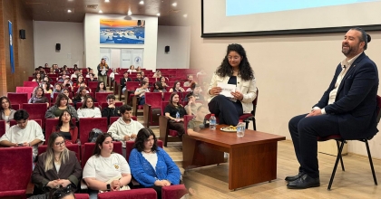 DGC BAŞKANI TOKMAK ÖĞRENCİLERE GAZETECİLİĞİ ANLATTI