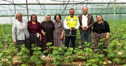 ERAYDIN’DAN ÜRETİCİLERE DESTEK ZİYARETİ