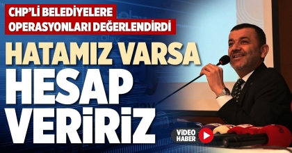 HATAMIZ VARSA HESAP VERİRİZ