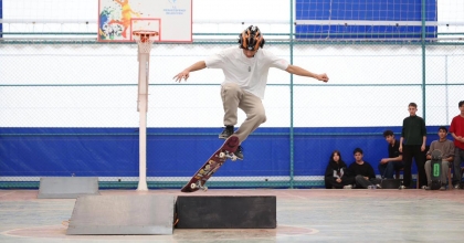 MERKEZEFENDİ’DE KAYKAY HEYECANI YAŞANDI