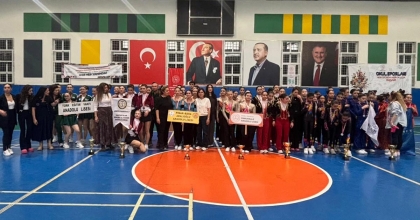 OKUL SPORLARINDA STEP AEROBİK ŞAMPİYONLARI BELLİ OLDU