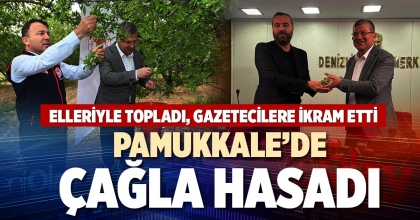 PAMUKKALE’DE ÇAĞLA HASADI