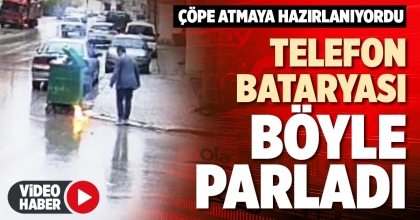 TELEFON BATARYASI BÖYLE PARLADI