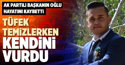 TÜFEK TEMİZLERKEN KENDİNİ VURDU