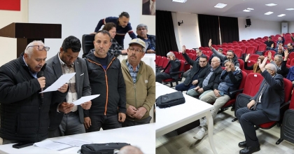 ÜRETİCİ BİRLİKLERİ GENEL KURUL TOPLANTISI YAPTI