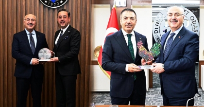 VALİ KÖŞGER’DEN DSO VE DTO ZİYARETİ