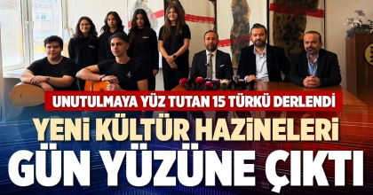 YENİ KÜLTÜR HAZİNELERİ GÜN YÜZÜNE ÇIKTI