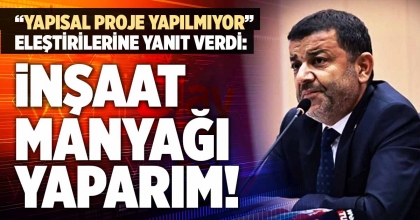 ÇAVUŞOĞLU “YAPISAL PROJE YAPILMIYOR” ELEŞTİRİLERİNE YANIT VERDİ