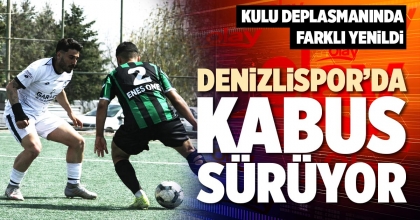 DENİZLİSPOR’DA KABUS SÜRÜYOR