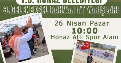 HONAZ BELEDİYESİ RAHVAN AT YARIŞLARI İLAN