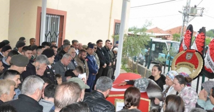 KAZA KURBANI MANİSALI UZMAN ÇAVUŞ’A ACI VEDA
