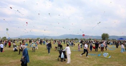 AYDIN’DA UÇURTMALAR GÖKYÜZÜNÜ RENKLENDİRDİ
