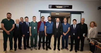 AYDIN ŞEHİR HASTANESİ’NDE İLK ANJİYO BAŞARIYLA YAPILDI
