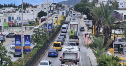 BODRUM’A 24 SAATTE 20 BİN ARAÇ GİRİŞ YAPTI

