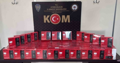 AYDIN’DA KAÇAK TELEFON OPERASYONU: 100 CİHAZA EL KONULDU
