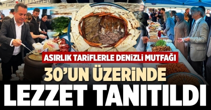 30’UN ÜZERİNDE LEZZET TANITILDI