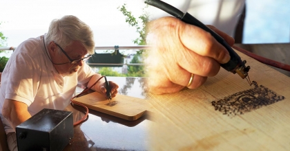 AHŞAP TABLOLAR ÖĞRENCİLERE BURS OLUYOR
