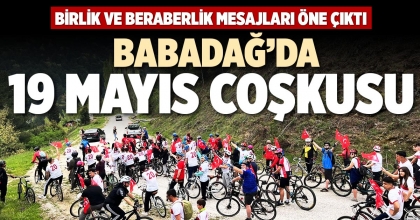 BABADAĞ’DA 19 MAYIS COŞKUSU