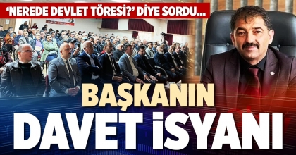 BAŞKANIN DAVET İSYANI
