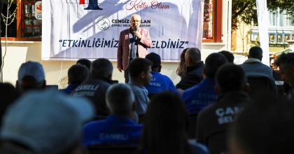 BELEDİYESİ PERSONELİ 1 MAYIS’TA BİR ARADA