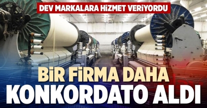 BİR FİRMA DAHA KONKORDATO ALDI