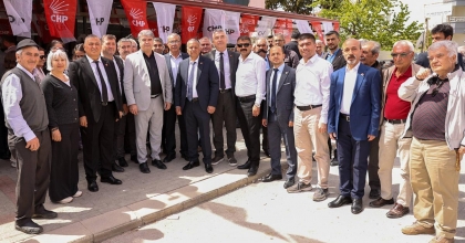 CHP ÇAMELİ İLÇE BİNASI AÇILDI