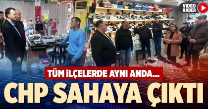 CHP SAHAYA ÇIKTI
