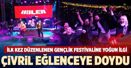 ÇİVRİL EĞLENCEYE DOYDU
