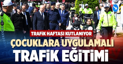 ÇOCUKLARA UYGULAMALI TRAFİK EĞİTİMİ