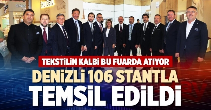 DENİZLİ 86 FİRMAYLA TEMSİL EDİLDİ