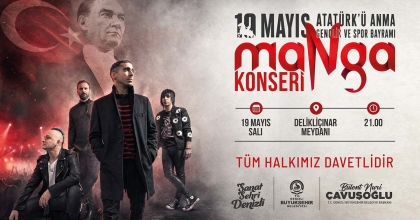 DENİZLİ BÜYÜKŞEHİR BELEDİYESİ 19 MAYIS KUTLAMA İLANI 