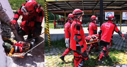 DENİZLİ’DE SAR EKİBİNE ARAMA KURTARMA AKREDİTASYONU