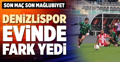 DENİZLİSPOR EVİNDE FARK YEDİ 