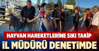İL MÜDÜRÜ DENETİMDE