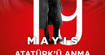 PAMUKKALE ÜNİVERSİTESİ 19 MAYIS KUTLAMA İLANI