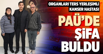 PAÜ’DE ŞİFA BULDU